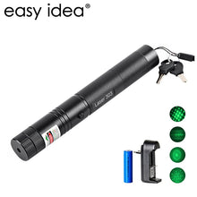 将图片加载到图库查看器,High Power Laser 303 Laser Pointer Presenter Green/Red Laser Pen Light Lazer Beam PPT PowerPoint Use 18650 Battery and Charger