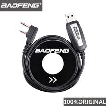 将图片加载到图库查看器,100% Original Baofeng Walkie Talkie 50km USB Programming Cable For 2 Way Radio UV-5R BF-888s UV5R K Port Driver With CD Software