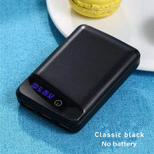 将图片加载到图库查看器,Micro 3 USB 10000mAh Power Bank Case Shell 3*18650 DIY Portable Battery Holder Led Display Powerbank Case Box for Phone Charing