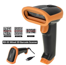 将图片加载到图库查看器,RADALL Wireless Barcode Scanner Wired bar code Scanner Automatic Scan Handheld 1D/2D QR Code Reader for Inventory POS Terminal
