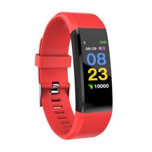 将图片加载到图库查看器,115 Plus Smart Band Wristbands Fitness Tracker Health Heart Rate Blood Pressure Bluetooth Sports Bracelet Smart band Watch