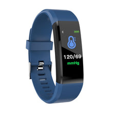 将图片加载到图库查看器,115 Plus Smart Band Wristbands Fitness Tracker Health Heart Rate Blood Pressure Bluetooth Sports Bracelet Smart band Watch