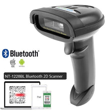 将图片加载到图库查看器,NETUM NT-1698W Handheld Wirelress Barcode Scanner AND NT-1228BL Bluetooth 1D/2D QR Bar Code Reader PDF417 for IOS Android IPAD