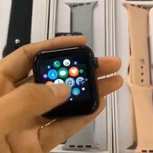 将图片加载到图库查看器，Bluetooth Make Call Smart Watch 1.54" Full Screen Touch Smartwatch 44MM Replace bracelet For Men Women PK IWO8 12 W34 W58 F10
