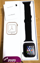 将图片加载到图库查看器，Bluetooth Make Call Smart Watch 1.54" Full Screen Touch Smartwatch 44MM Replace bracelet For Men Women PK IWO8 12 W34 W58 F10
