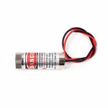 将图片加载到图库查看器，Red Line Laser Receive Sensor Module Laser LED Light Head Glass Lens Focusable Industrial Class 3-5V Adjustable Beam 650nm 5mW
