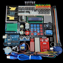 将图片加载到图库查看器，Starter Kit for Arduino Uno R3 - Uno R3 Breadboard and holder Step Motor / Servo /1602 LCD / jumper Wire/ UNO R3
