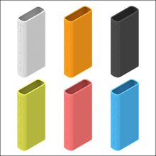 将图片加载到图库查看器，Powerbank Case Silicone Protector Case Cover for Xiaomi Power Bank 3 20000 MAh Dual USB Port Skin Shell Sleeve Protector Cover
