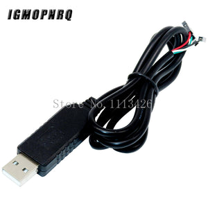 1PCS PL2303 PL2303HX USB to UART TTL Cable Module 4p 4 pin RS232 Converter