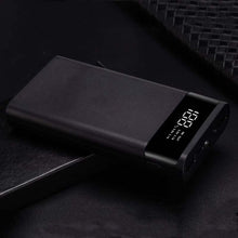 将图片加载到图库查看器，Portable Dual USB DIY Powerbank Case 6x18650 Battery LED Light Charging Digital Display Power Bank Shell Kit External Charger
