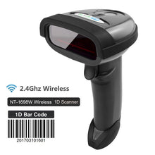 将图片加载到图库查看器，NETUM NT-1698W Handheld Wirelress Barcode Scanner AND NT-1228BL Bluetooth 1D/2D QR Bar Code Reader PDF417 for IOS Android IPAD
