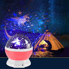 将图片加载到图库查看器，Colorful Starry Sky Galaxy Projector Blueteeth USB Voice Control Music Player LED Night Light USB Charging Projection Lamp  Gift
