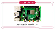 将图片加载到图库查看器，New 2019 Official Original Raspberry Pi 4 Model B Development Board Kit RAM 2G/4G/8G 4 Core CPU 1.5Ghz 3 Speeder Than Pi 3B+
