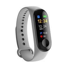 将图片加载到图库查看器，Men Smart Sports watch blood pressure heart rate monitor message reminder bluetooth waterproof men and women bracelet kids wrist
