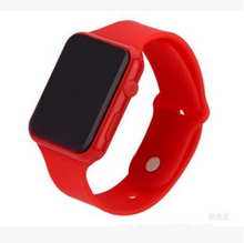 将图片加载到图库查看器，LED watch zegarek relojes wristwatch relogio feminino horloges reloj digital electronic boys girls kids watches montre orologi
