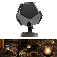将图片加载到图库查看器，Colorful Starry Sky Galaxy Projector Blueteeth USB Voice Control Music Player LED Night Light USB Charging Projection Lamp  Gift

