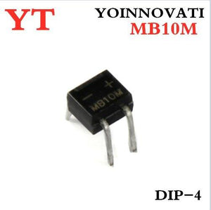 10pcs/lot MB10M 1A/1000V DIP-4